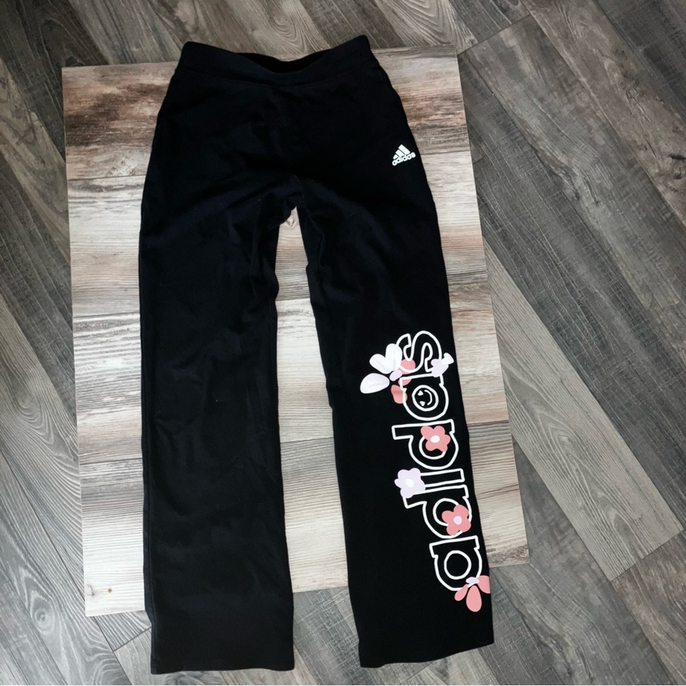 Girls Adidas Exercise Pants EUC